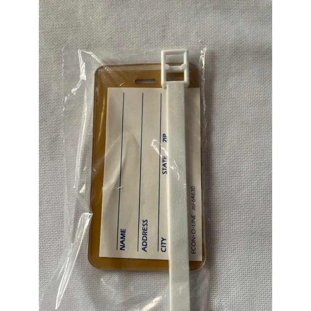 Walt Disneys Magic Kingdom Club Travel Center Luggage Tag With Strap